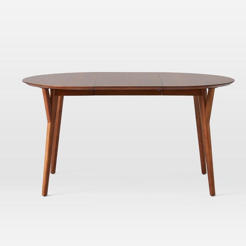 Mid-Century Round Expandable Dining Table | west elm United Kingdom